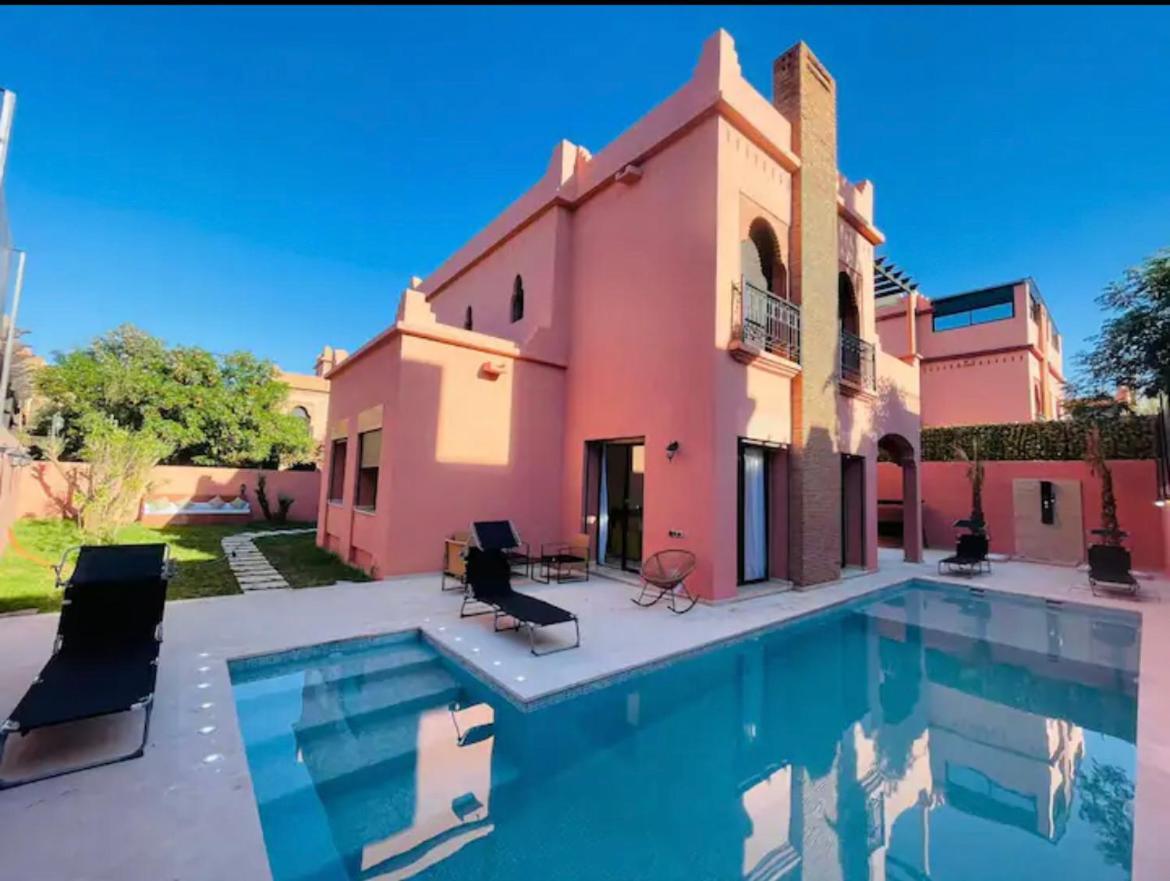 The Villa Avec Piscine Chauffee 4 Chambres Marraquexe Exterior foto