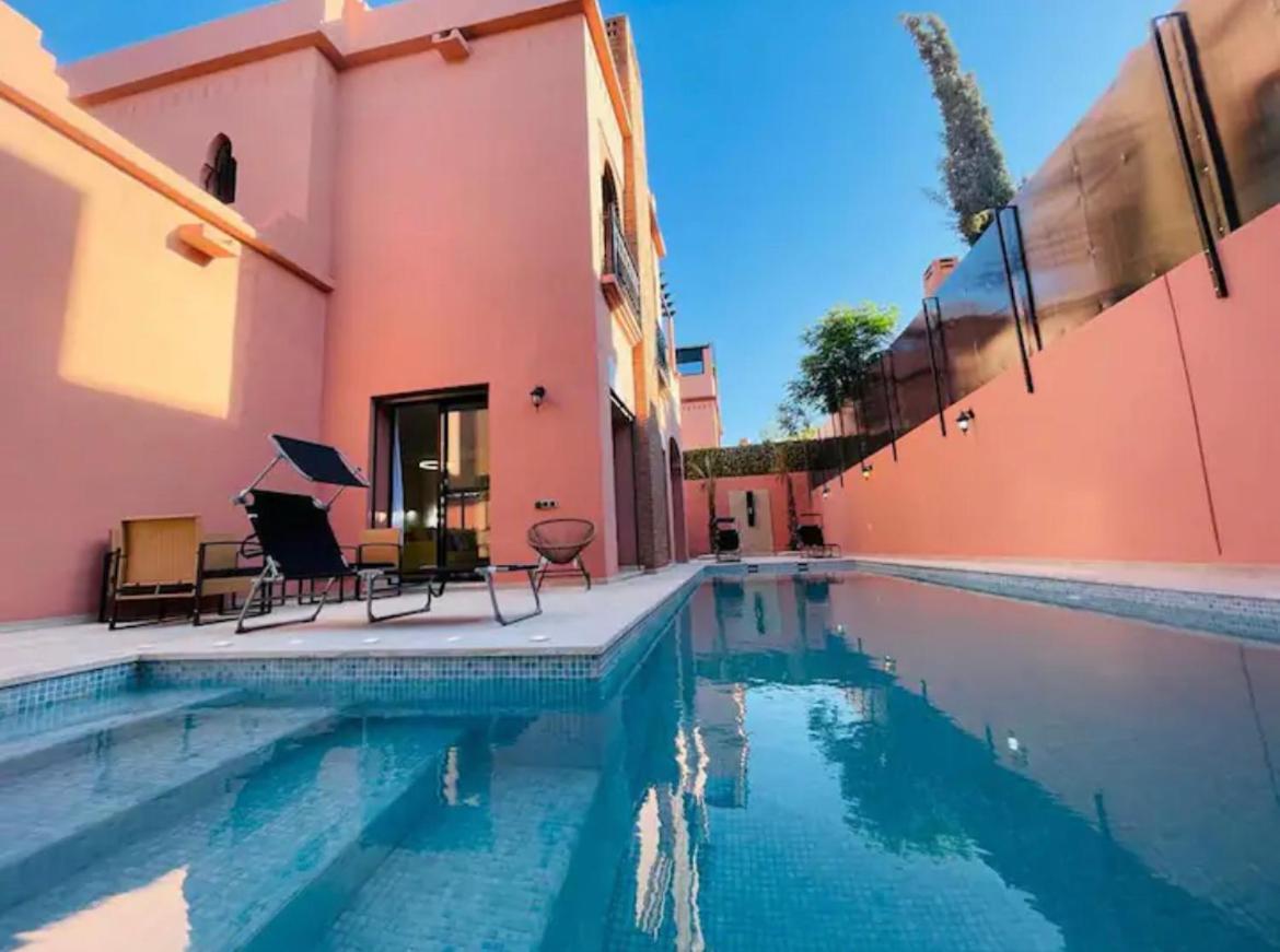 The Villa Avec Piscine Chauffee 4 Chambres Marraquexe Exterior foto